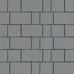 Тротуарная плитка  Новый город ориджинал Серый Гладкая SteinRus 60 мм