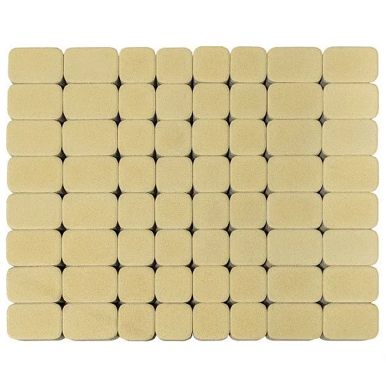 Тротуарная плитка Классико Дуо, Песочный BRAER 40 мм