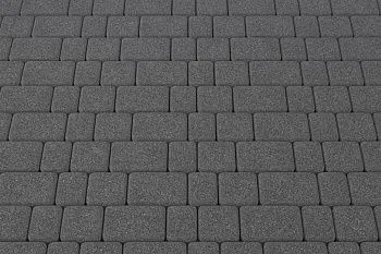 Тротуарная плитка Старый город Черный агат Stellard 60 мм