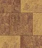 Тротуарная плитка КВАДРАТ 500х500 Листопад гладкий Клинкер Б.5.К.6 Выбор 60 мм