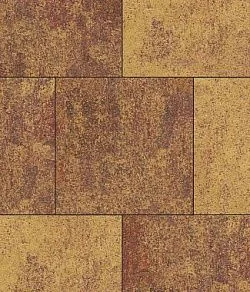 Тротуарная плитка КВАДРАТ 500х500 Листопад гладкий Осень Б.5.К.6 Выбор 60 мм