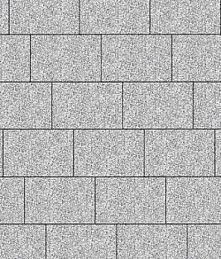 Тротуарная плитка ПРЯМОУГОЛЬНИК 750х500 Стоунмикс Белый с черным Б.14.П.8 Выбор 80 мм