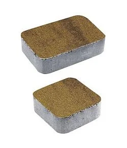 Тротуарная плитка КЛАССИКО Листопад гранит Янтарь А.1.КО.4 Выбор 40 мм