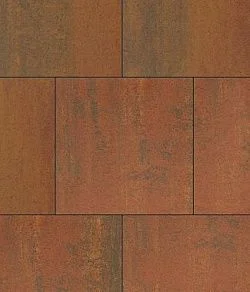 Тротуарная плитка КВАДРАТ 500х500 Листопад гладкий Арабская ночь Б.5.К.6 Выбор 60 мм