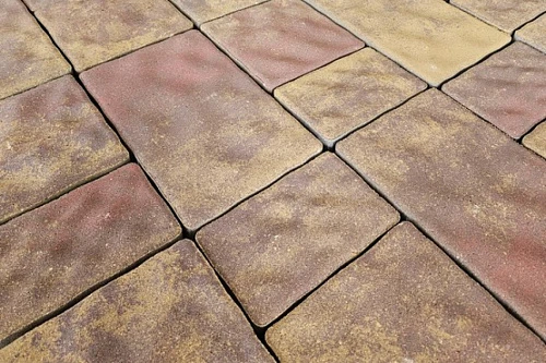 Тротуарная плитка Старый Город Нобетек 1СГ5Ф Color Mix 50 мм