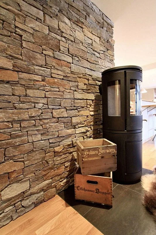 3D панель из натурального камня Кварцит Мультиколор Грубый камень Pharaon