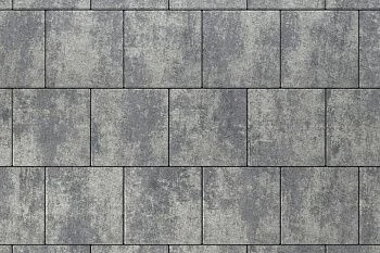 Тротуарная плитка Квадрат 30х30 Грей Stellard 80 мм