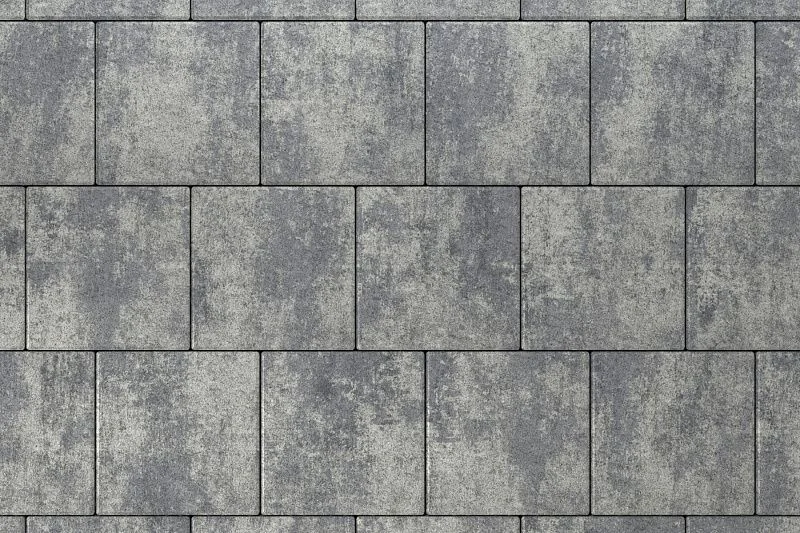 Тротуарная плитка Квадрат 30х30 Грей Stellard 80 мм