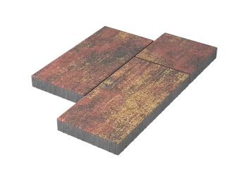 Тротуарная плитка Мозаика XL Закат Stellard 60 мм