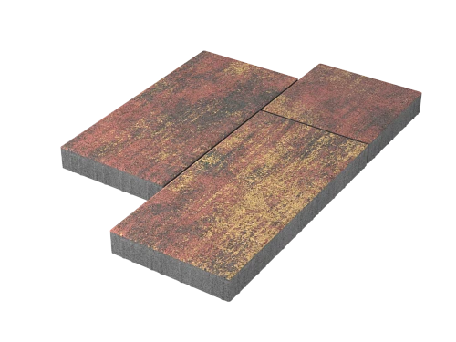 Тротуарная плитка Мозаика XL Грей Stellard 60 мм