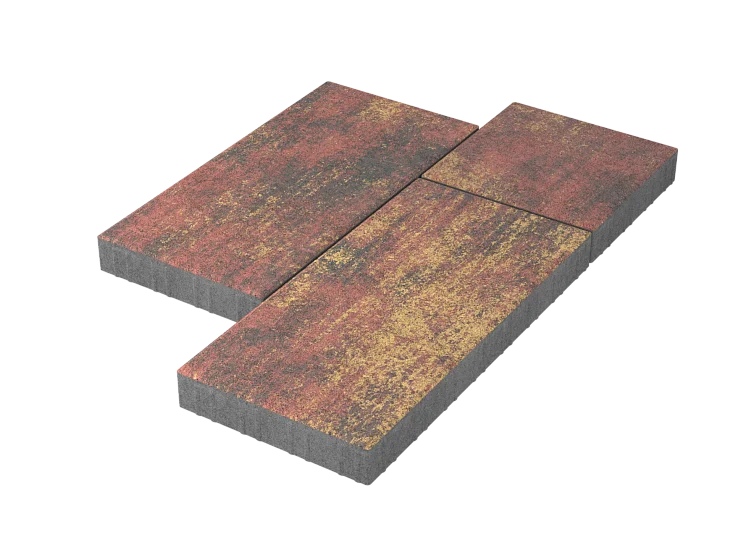 Тротуарная плитка Мозаика XL Закат Stellard 60 мм