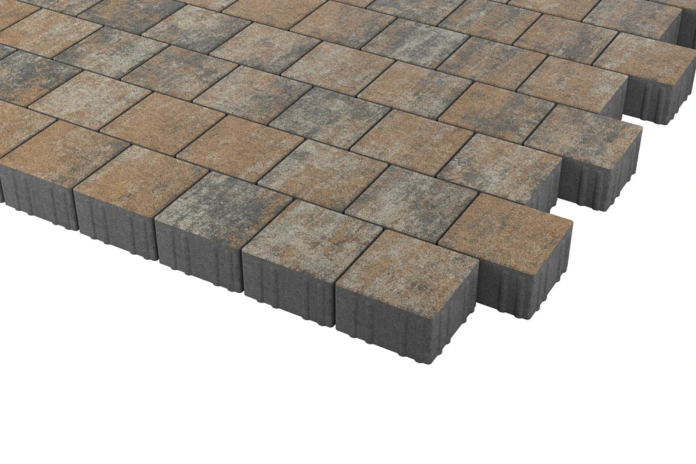 Тротуарная плитка Квадрат 15х15 Каньон Stellard 80 мм