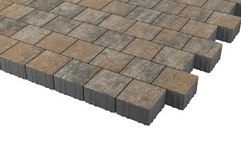 Тротуарная плитка Квадрат 15х15 Каньон Stellard 80 мм