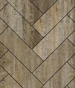 Тротуарная плитка ПРЯМОУГОЛЬНИК 600х200 Искусственный камень Доломит Б.6.П.8 Выбор 80 мм