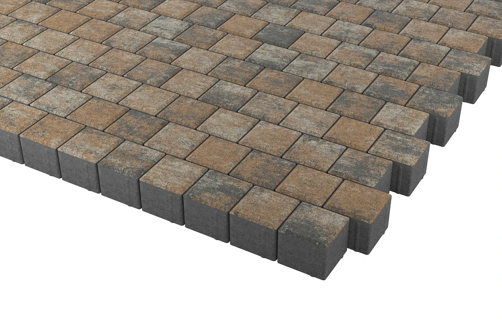 Тротуарная плитка Квадрат 10х10 Каньон Stellard 60 мм