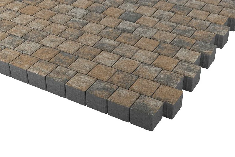Тротуарная плитка Квадрат 10х10 Каньон Stellard 60 мм