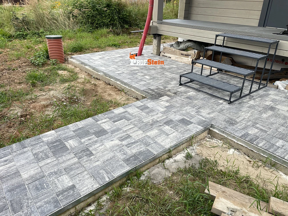 Укладка брусчатки Новый город Грей от Stellard