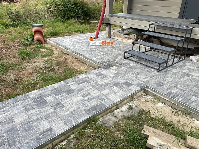 Укладка брусчатки Новый город Грей от Stellard