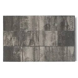 Крупноформатная плита Сити 600х300 Ночь BRAER 80 мм