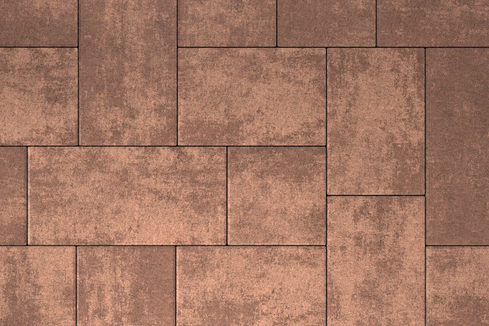 Тротуарная плитка Мозаика XL Мокко Stellard 60 мм