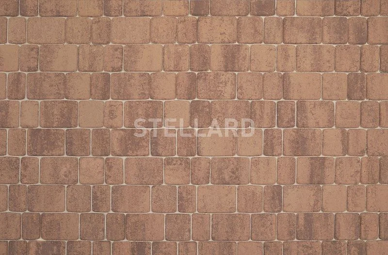 Тротуарная плитка Старый город Мокко Stellard 40 мм