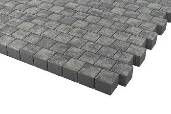 Тротуарная плитка Квадрат 10х10 Грей Stellard 60 мм