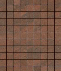 Тротуарная плитка КВАДРАТ Листопад гладкий Клинкер А.3.К.4 Выбор 40 мм