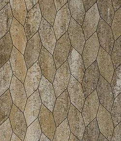 Тротуарная плитка СКОШЕННЫЙ ШЕСТИУГОЛЬНИК Искусственный камень Доломит Б.1.ШГ.6 Выбор 60 мм