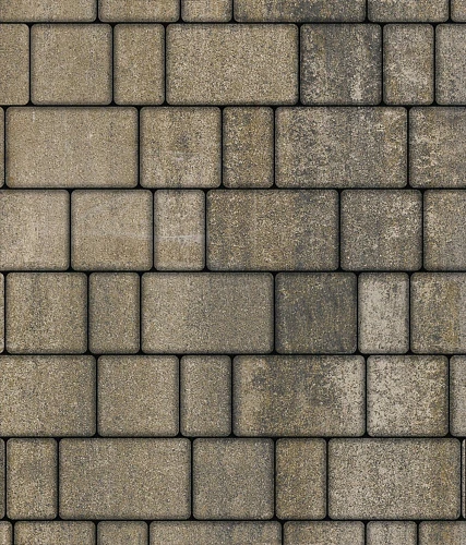 Тротуарная плитка СТАРЫЙ ГОРОД Листопад гранит Клен Б.1.Фсм.6 Выбор 60 мм