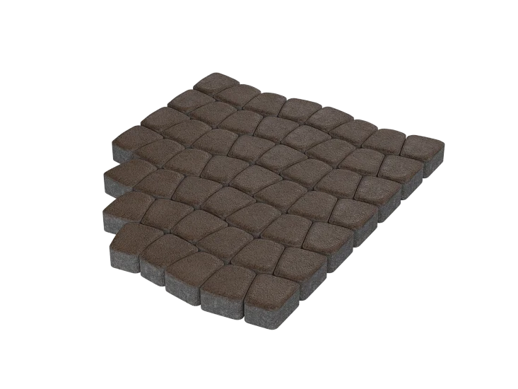 Тротуарная плитка Классико Коричневый Stellard 60 мм