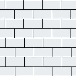 Тротуарная плитка Севилья Белый Гладкая SteinRus 80 мм