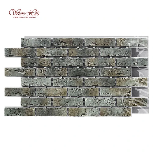 Термопанель с Лондон брик T302-70 White Hills 60 мм