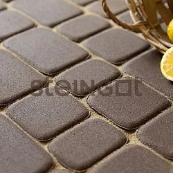 Тротуарная плитка Классика Темно-коричневая Steingot 60 мм