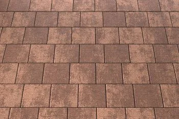 Тротуарная плитка Квадрат 20х20 Мокко Stellard 80 мм