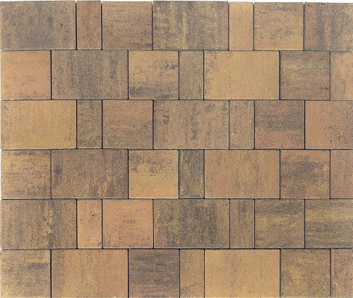 Тротуарная плитка Старый город Ландхаус, Белый BRAER 60 мм