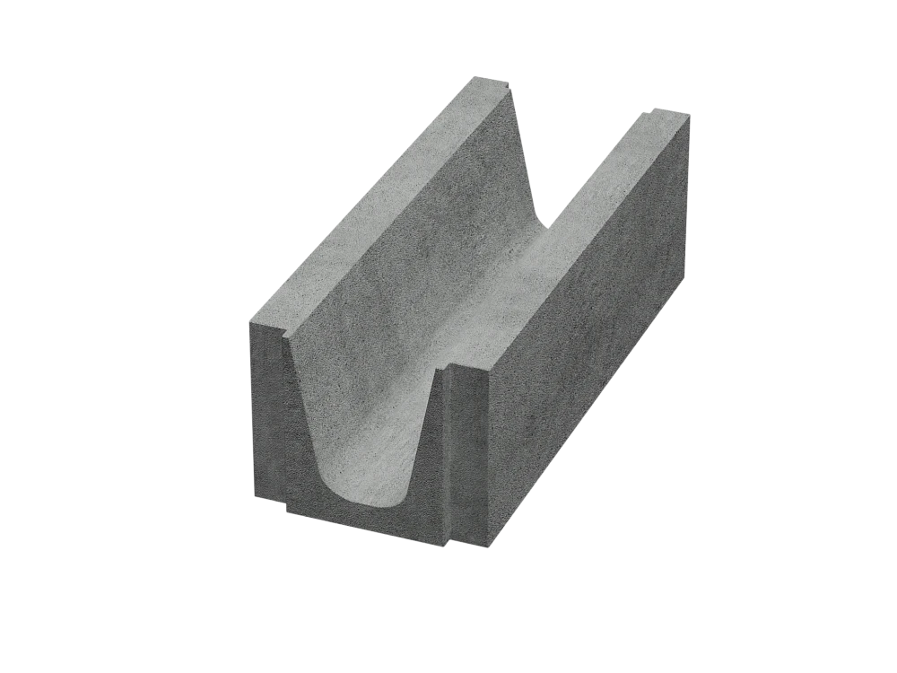 Лоток тротуарный ЛТ Серый 46.19.10 Stellard