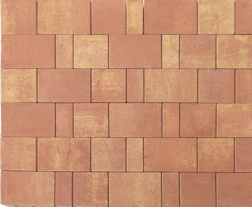 Тротуарная плитка Старый город Ландхаус, Белый BRAER 60 мм