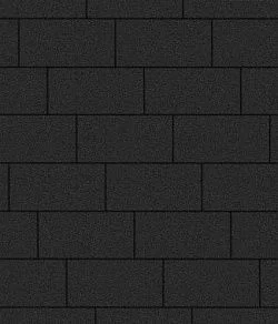 Тротуарная плитка ПРЯМОУГОЛЬНИК 300х150 Гранит Черный Б.10.П.8 Выбор 80 мм