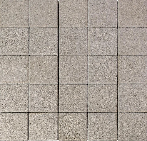 Тротуарная плитка Лувр, Серый BRAER 60 мм