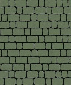 Тротуарная плитка АРЕНА Стандарт Зеленый Б.1.АР.6 Выбор 60 мм