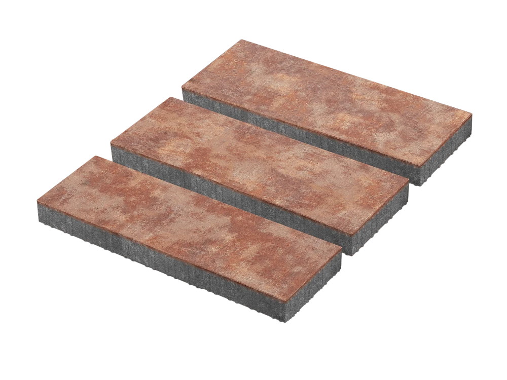 Тротуарная плитка Патио XL Санрайз Stellard 80 мм