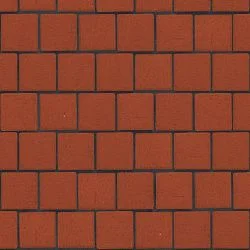 Клинкер тротуарный красный Лондон квадро (под распил) ЛСР