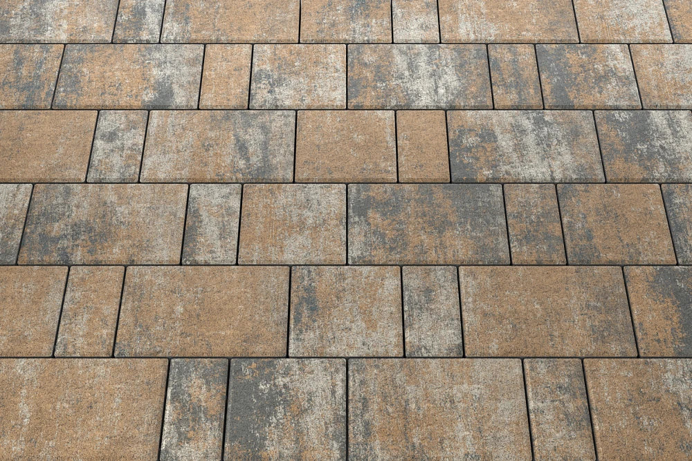 Тротуарная плитка Мозаика Каньон Stellard 60 мм