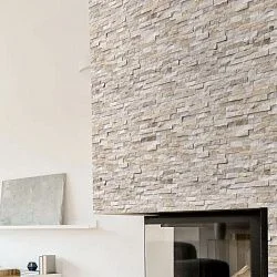 3D панель из натурального камня Кварцит Бежевый Классик Pharaon