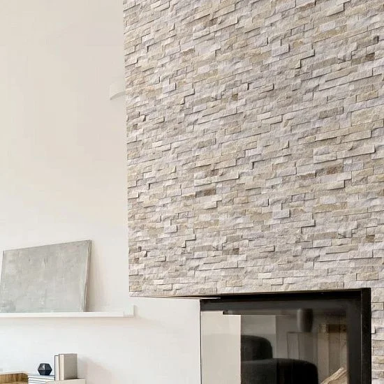 3D панель из натурального камня Кварцит Бежевый Классик Pharaon