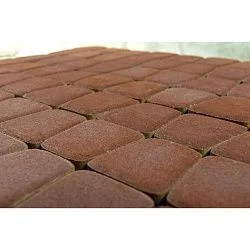 Тротуарная плитка Классико круговая, Винный BRAER 60 мм