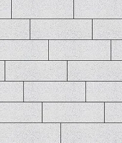 Тротуарная плитка ПРЯМОУГОЛЬНИК 750х250 Стандарт Белый Б.12.П.8 Выбор 80 мм