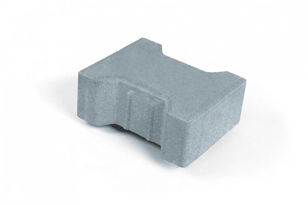 Тротуарная плитка Катушка Нобетек 1Ф8Ф Синяя 80 мм