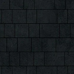 Тротуарная плитка Инсбрук Инн Черный Гладкая SteinRus 60 мм