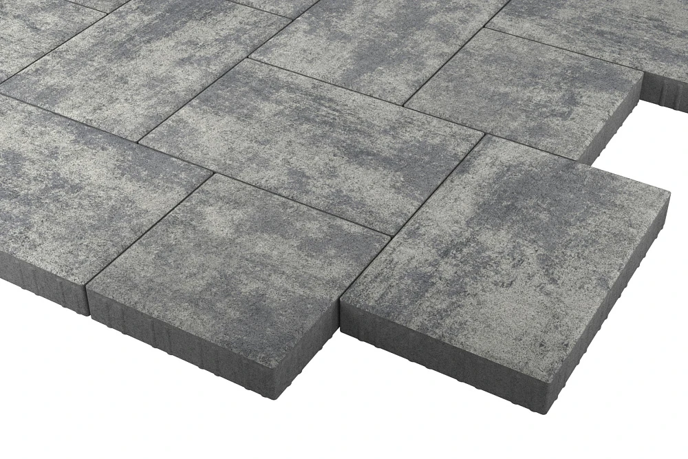 Тротуарная плитка Мозаика XL Грей Stellard 60 мм